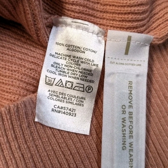 NWT LOFT Henley Pullover Sweater Long Sleeve S #4 - Picture 3 of 7